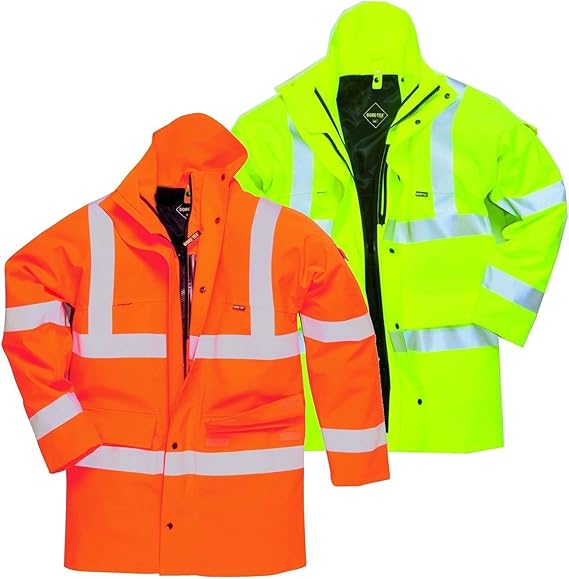 StandSafe Mens Ladies Safety HIGH Visibility Security Waterproof Padded