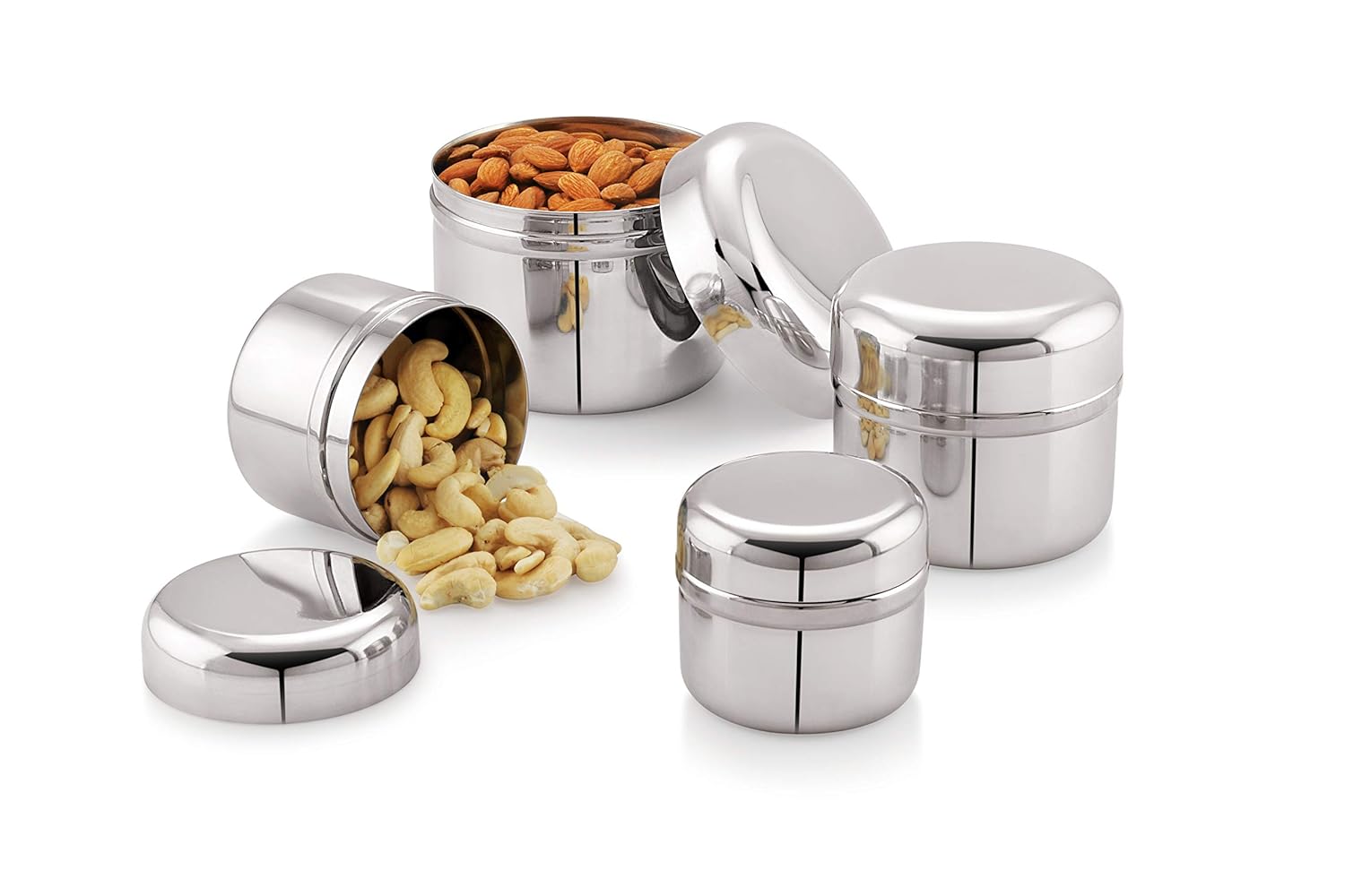 Buy Mukti Premium Stainless Steel Food Storage Canister, Container