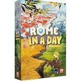 Alley Cat Games Rome in a Day, Strategy Board Game for 2 to 5 Players, Ages 12+, Red