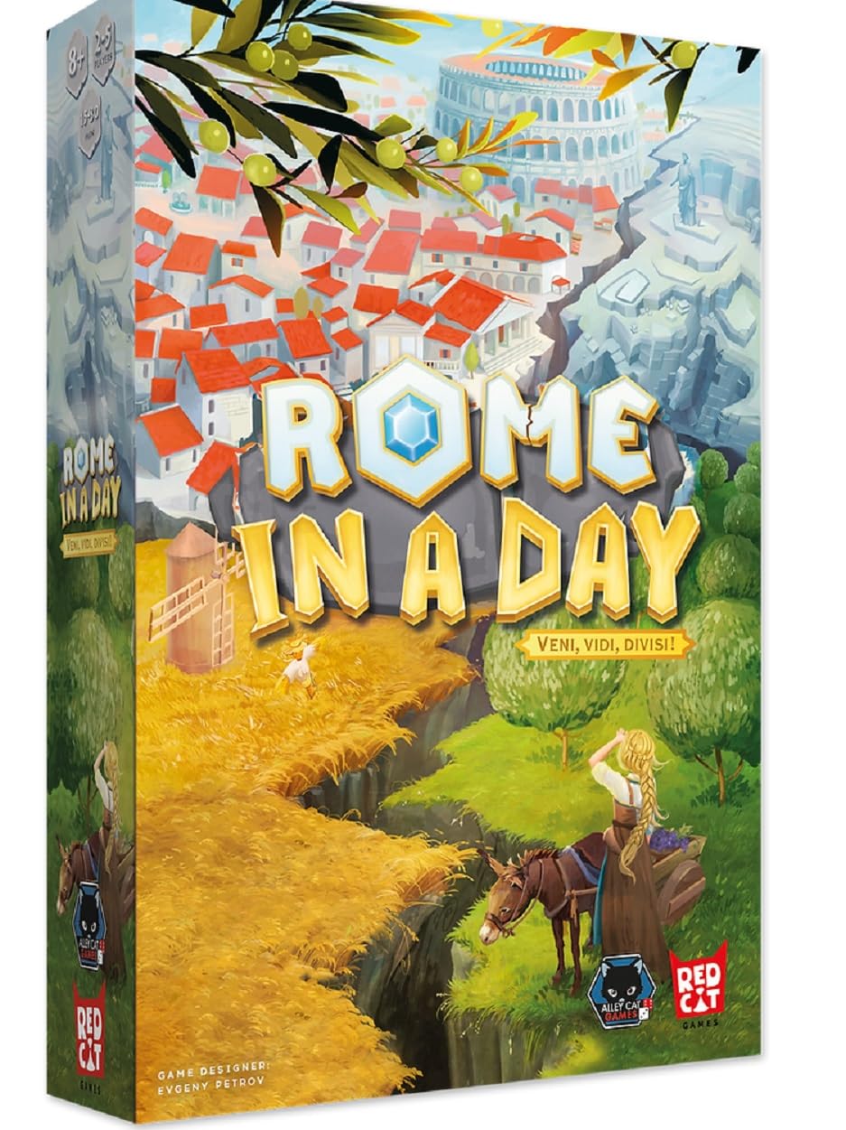 Rome In A Day Tile Placement Board Game