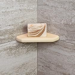 Questech Decor 5" Soap Dish, Corner Shelf for