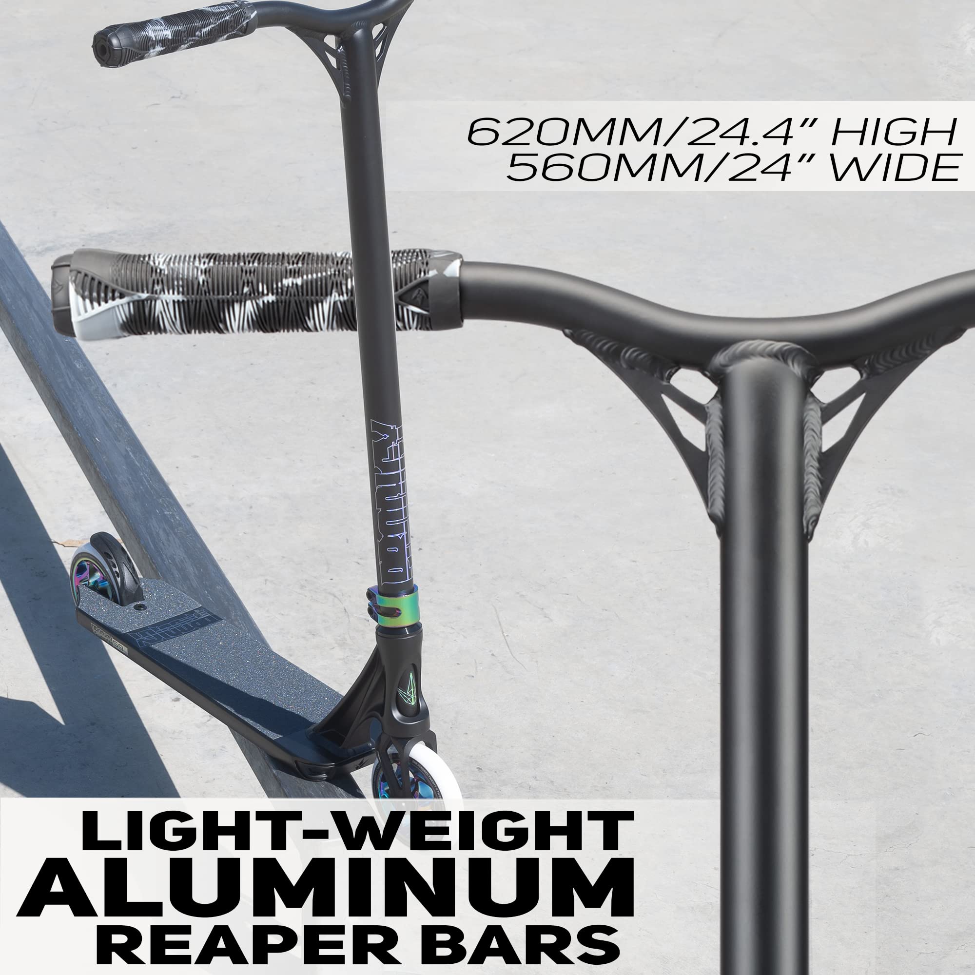 Envy Scooters Prodigy S9 Pro Scooters - Perfect Stunt Scooter for Beginner, Intermediate or Advanced Trick Scooter Riders. Perfect Scooter for Adults, Teens and Kids Ages 8 and up.