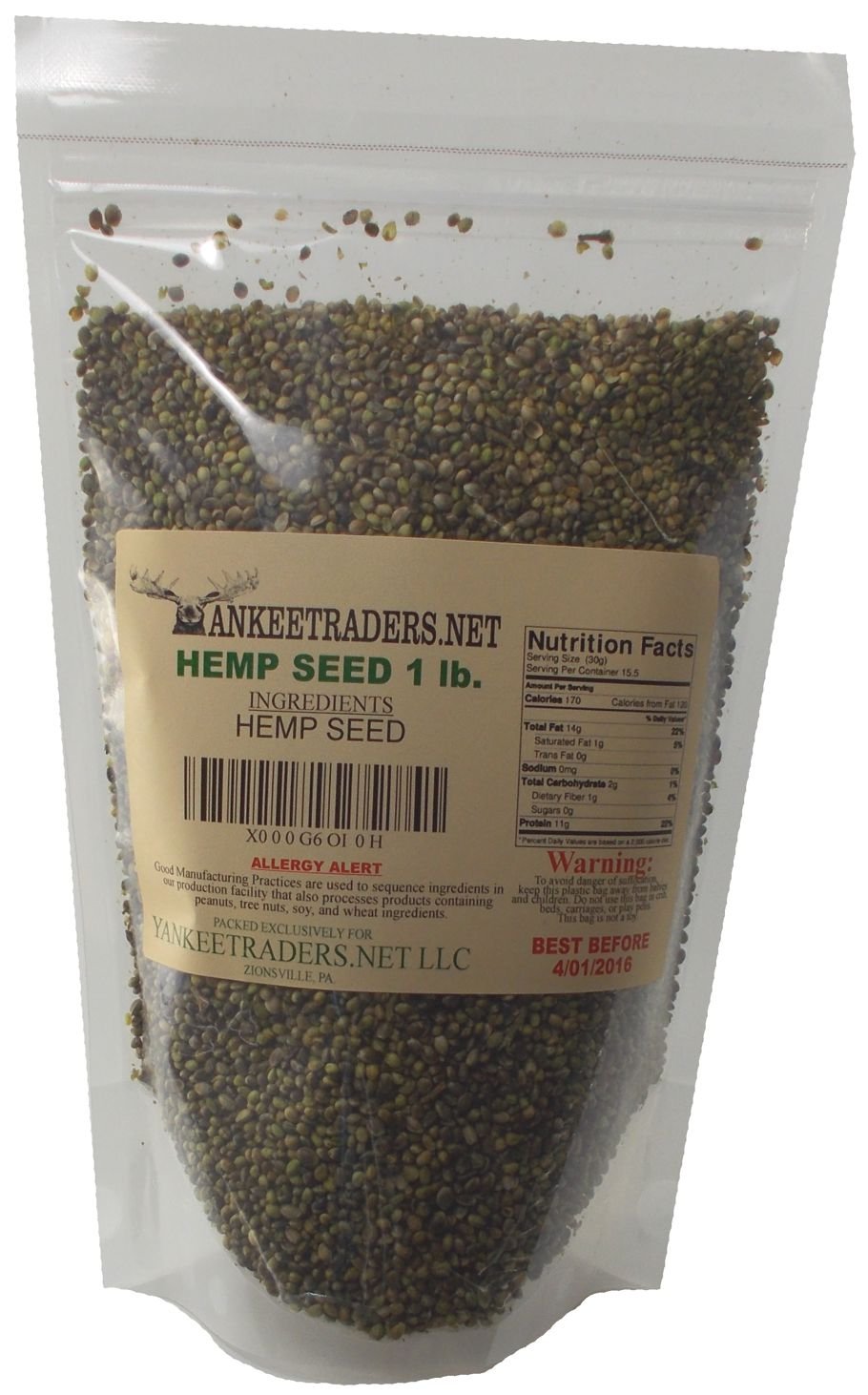 Hemp Seeds 1 Pound Bag Yankee Traders Net Brand Buy Online in UAE