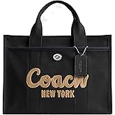 Coach Cargo Tote Bag with Bow Print