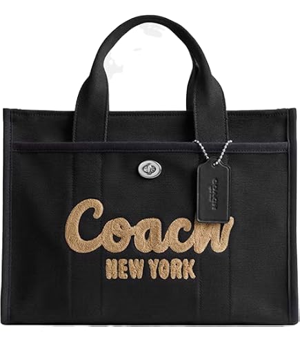 極美品　coach 16290 tote black y2k archive Amazon.com: Coach Womens Cargo Tote 42 Black Large : Clothing