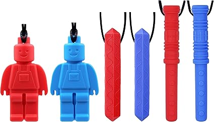 lego man chew necklace