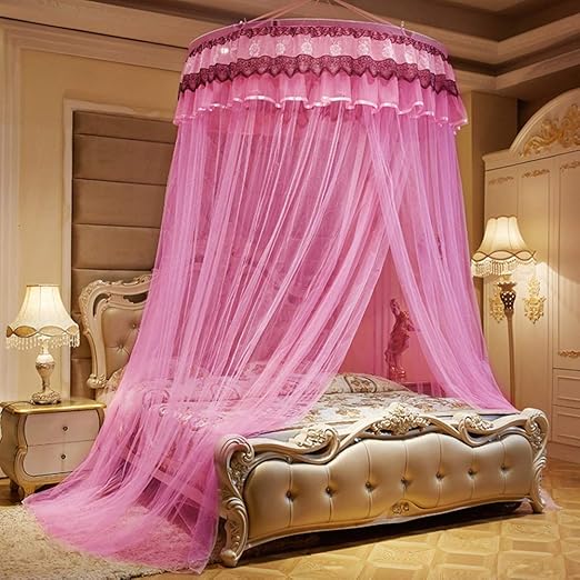 Amazon Com Dome Mosquito Net For Bed Canopy Princess Hanging