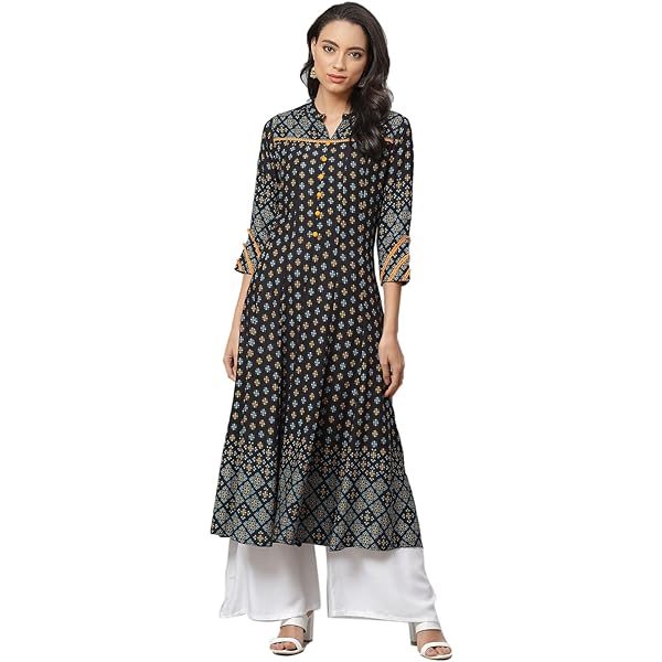 Yash Gallery Women's Cotton Floral Print Anarkali Kurtis