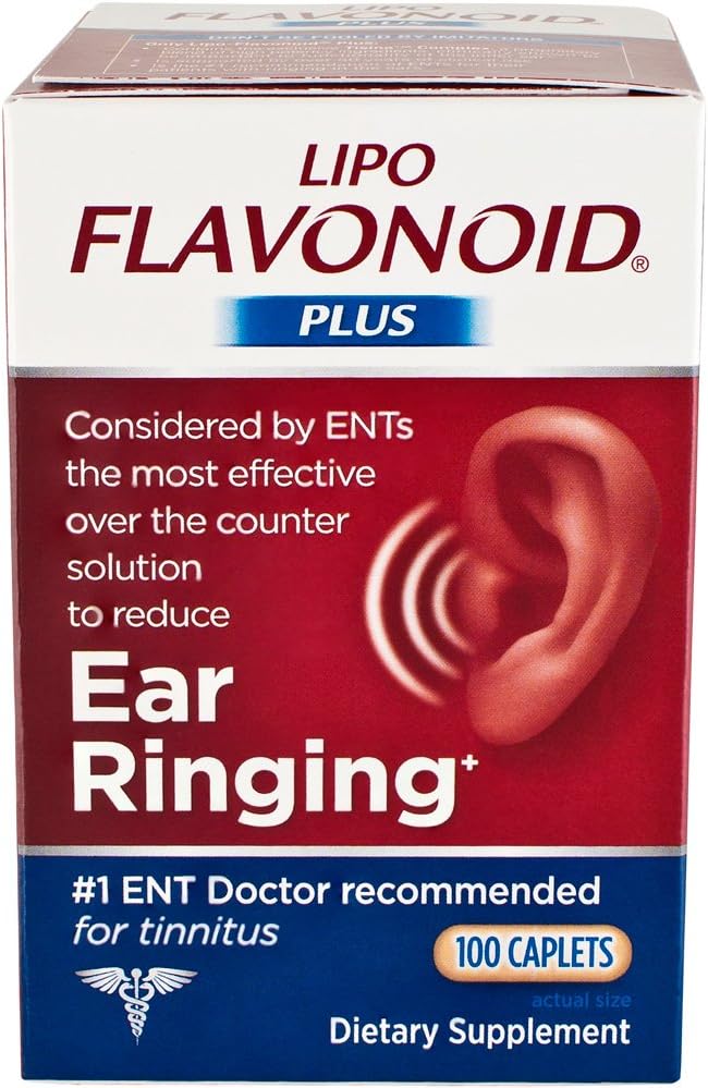 Lipo-flavonoid Plus Caplet 100 Count Helps Circulation in the Ear by Lipo-Flavonoid: Health & Personal Care