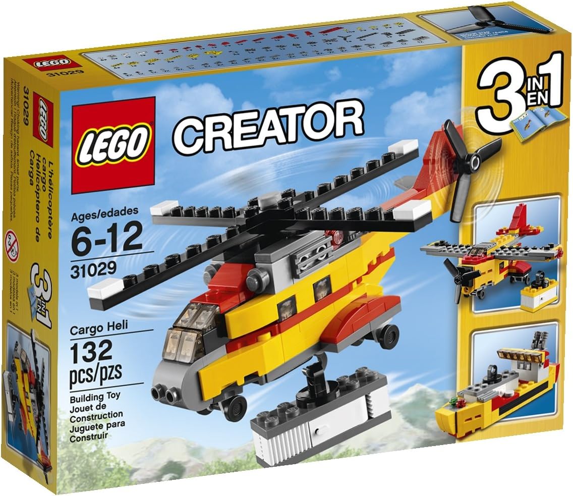 lego city cargo heliplane