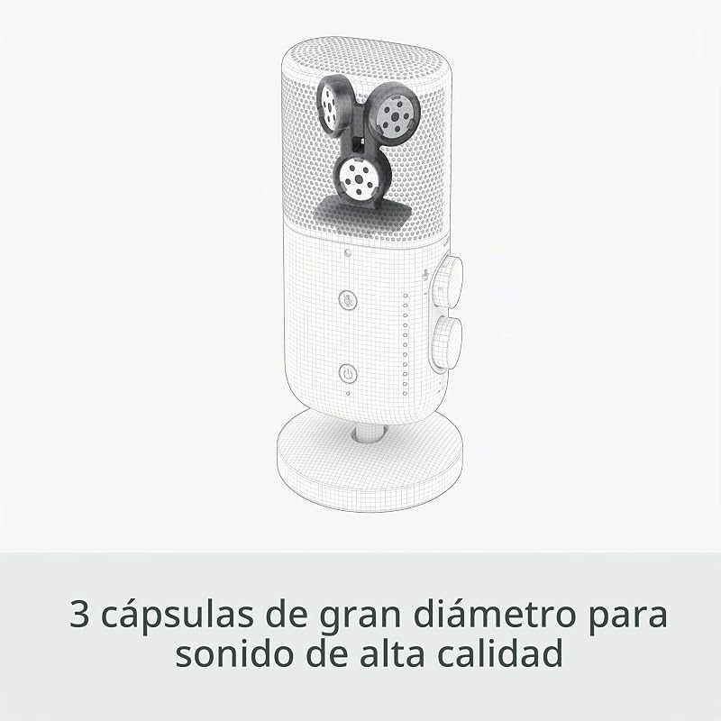 Microfone sem fios ECM-S1 para streaming