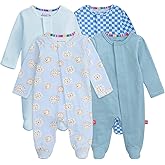 Magnetic Me Cloudstretch 4-Pack Bundle | Magnetic Baby Footie Pajamas