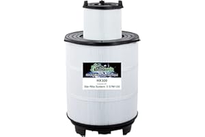 HANXER System 3 S7M120 Inner and Outer Set Pool Filters- Replacement for SR300, 25021-0200S and 25022-0201S Pool Filter Cartridge, 300 Sq.Ft.