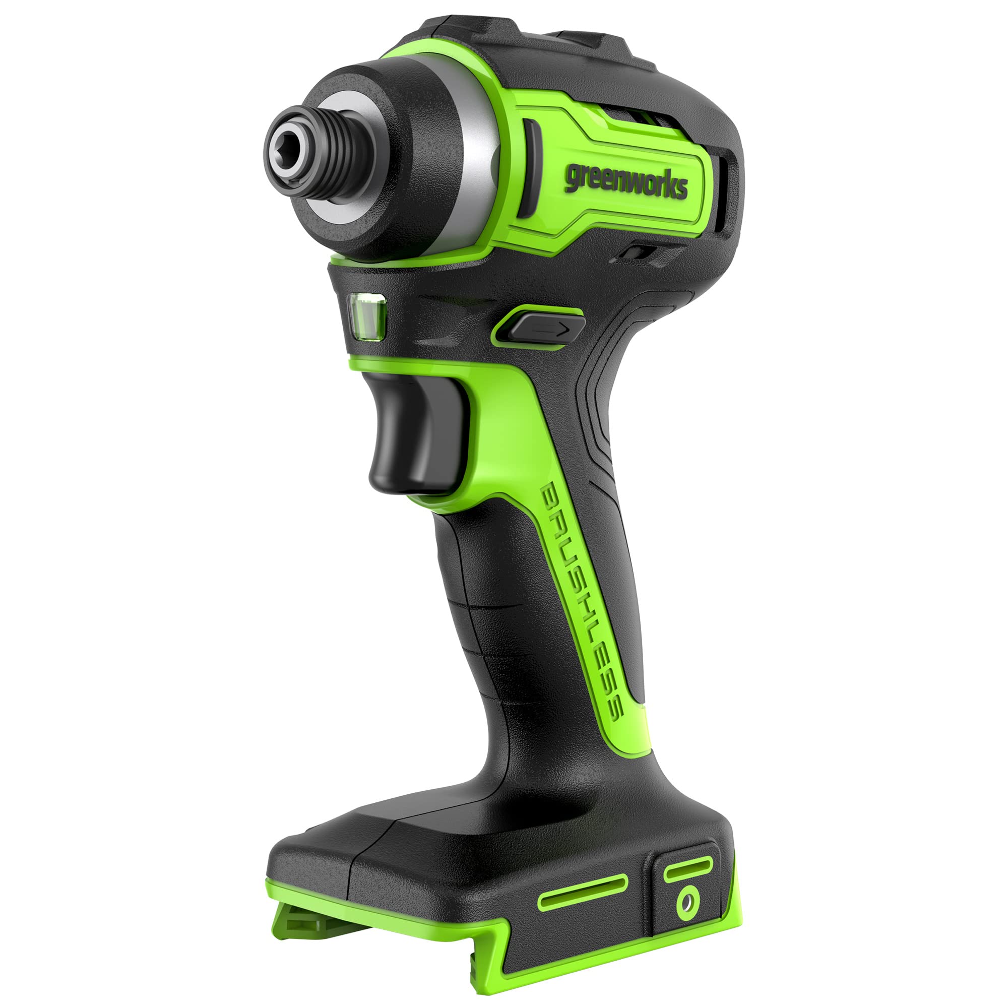 Greenworks 24V Brushless 1950 in./lbs Impact Driver, 1/4-inch Hex Variable Speed, Tool Only Image