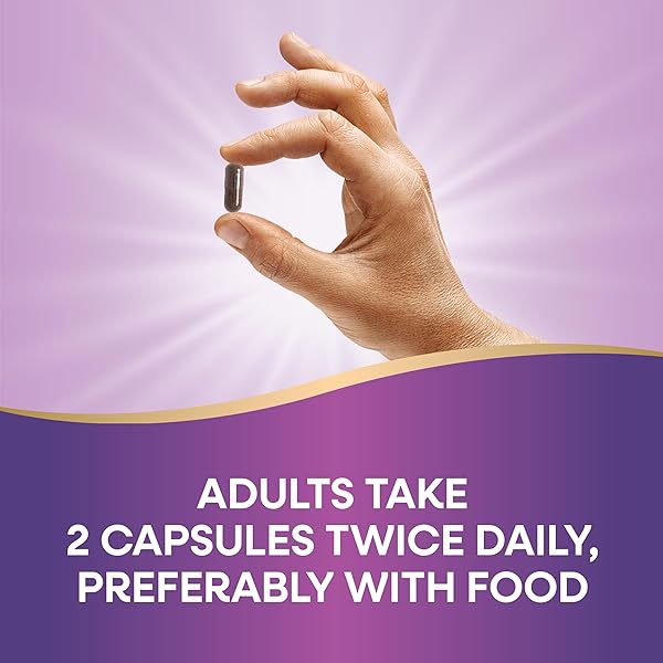 NATURE’S WAY BLACK ELDERBERRY CAPSULES, TRADITIONAL IMMUNE SUPPORT* SUPPLEMENT WITH ELDERBERRY AND ELDERFLOWER, PLANT POWERED, 100 CAPSULES (PACKAGING MAY VARY)