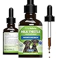 Pet Wellbeing Milk Thistle for Dogs - Milk Thistle Liver Detox Support, Organic Herb - Pet Wellbeing Vet-Formulated Holistic