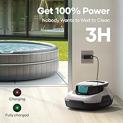 AIPER Cordless Robotic Pool Cleaner, Lasts 1.5