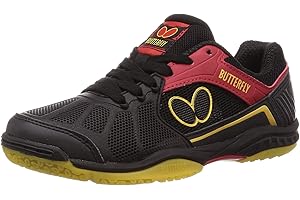Butterfly Table Tennis Shoes - Groovy - Black, Blue, Navy, Pink, or White - Sizes 4.5-12 - Stylish High Performance Ping Pong