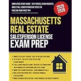 Massachusetts Real Estate Salesperson License Exam Prep: Simplified Study Guide and Workbook with 2 Full-Length Practice Tests, Smart Strategies & Real Estate Math Essentials
