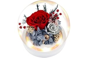 TGELATA Flowers, Roses Gift – Fresh & Preserved Roses That Last Forever – Delivery to Show Love – Ideal Birthday Gift for Women, Unique for Mother’s Day & Christmas – Long-Lasting Forever Flowers