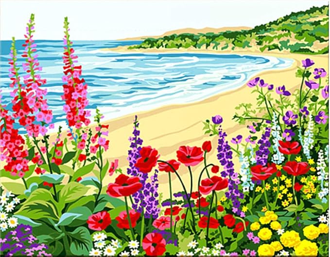 Wowdecor Paint by Numbers for Adults Beginner Kids, Number