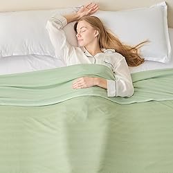 EMME Cooling Throw Blanket for Couch Sofa, Thin