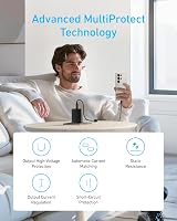 Anker 45W USB C Fast Charger PPS Cable Laptop Compatible Samsung Galaxy S24 view 3