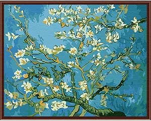 SimingD - Kit de pintura con números para adultos, principiantes y