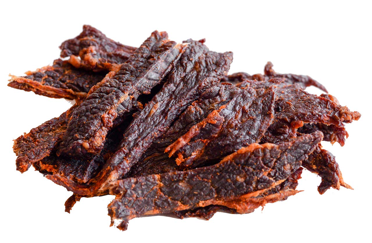 People's Choice Beef Jerky - Tasting Kitchen - Nashville Hot - Pounder of Super Spicy Jerky - Compare to World's Spiciest Heat of Carolina Reaper, Scorpion, Ghost Pepper - 1 Pound, 16 oz - 1 Bag