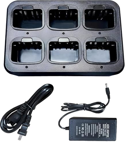 Universal Charger For Motorola XPR7550, XPR7350E, DGP8550e & More - WPLN4232 Compatible