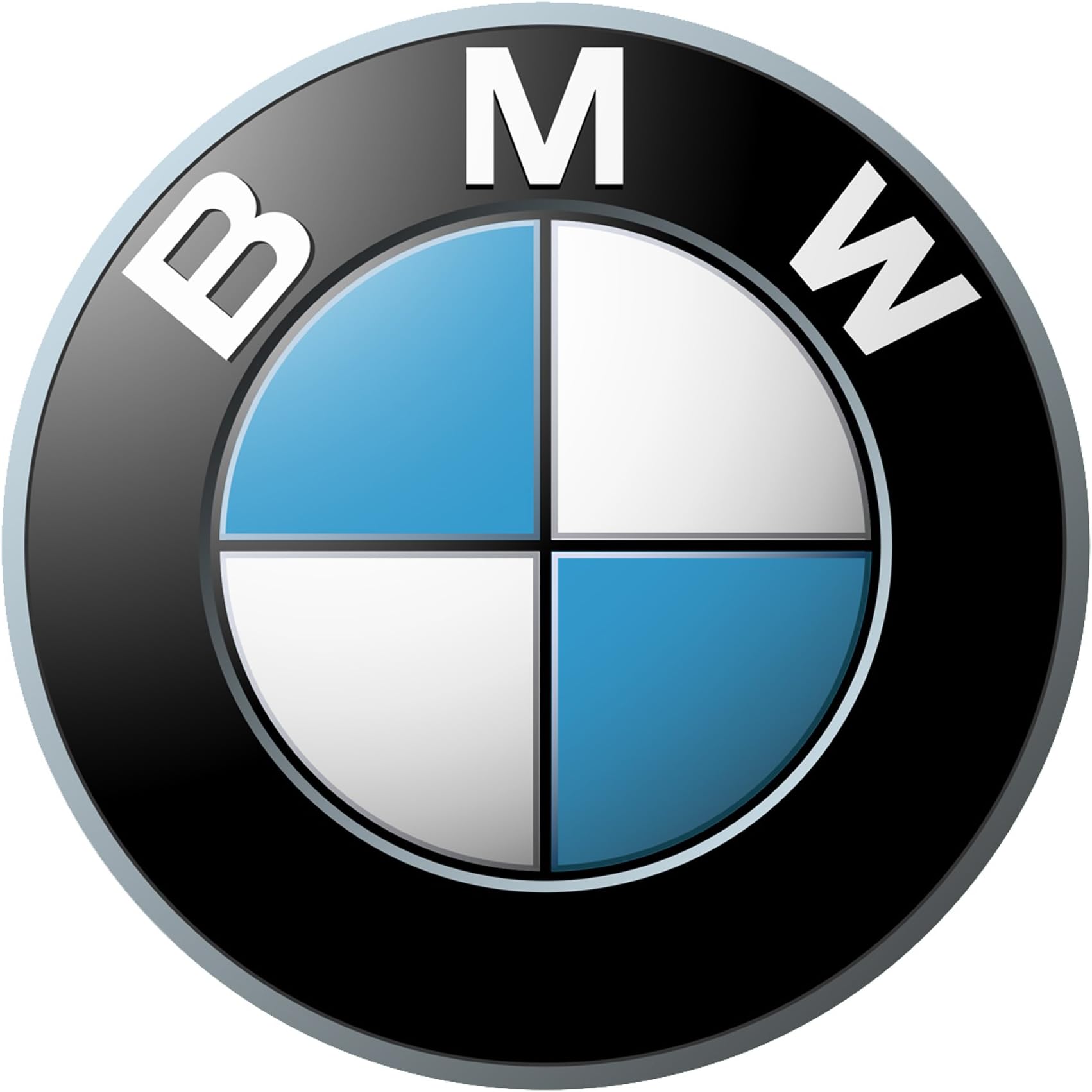 Various Super cars Hyper cars Sports cars and Badges 700mm Wall sticker Vinyl wall art for cars bikes caravans homes Customise4U™ (bmw badge)
