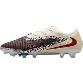 Nike United Phantom 6 Low Elite Firm-Ground Soccer Cleats (Burgundy Crush/Fossil/University Red)