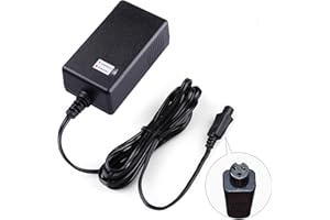 LotFancy 42V 1A Battery Charger, Compatible with Razor Hovertrax 2.0 Electric Scooters, Swagtron T1, T3, T6, Power Supply for Lithium Battery, UL Listed, Mini 3-Prong Connector
