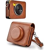 MUZIRI KINOKOO Tasche Für Kodak Mini Shot 3 Retro - Schutzhülle Mit Schultergurt