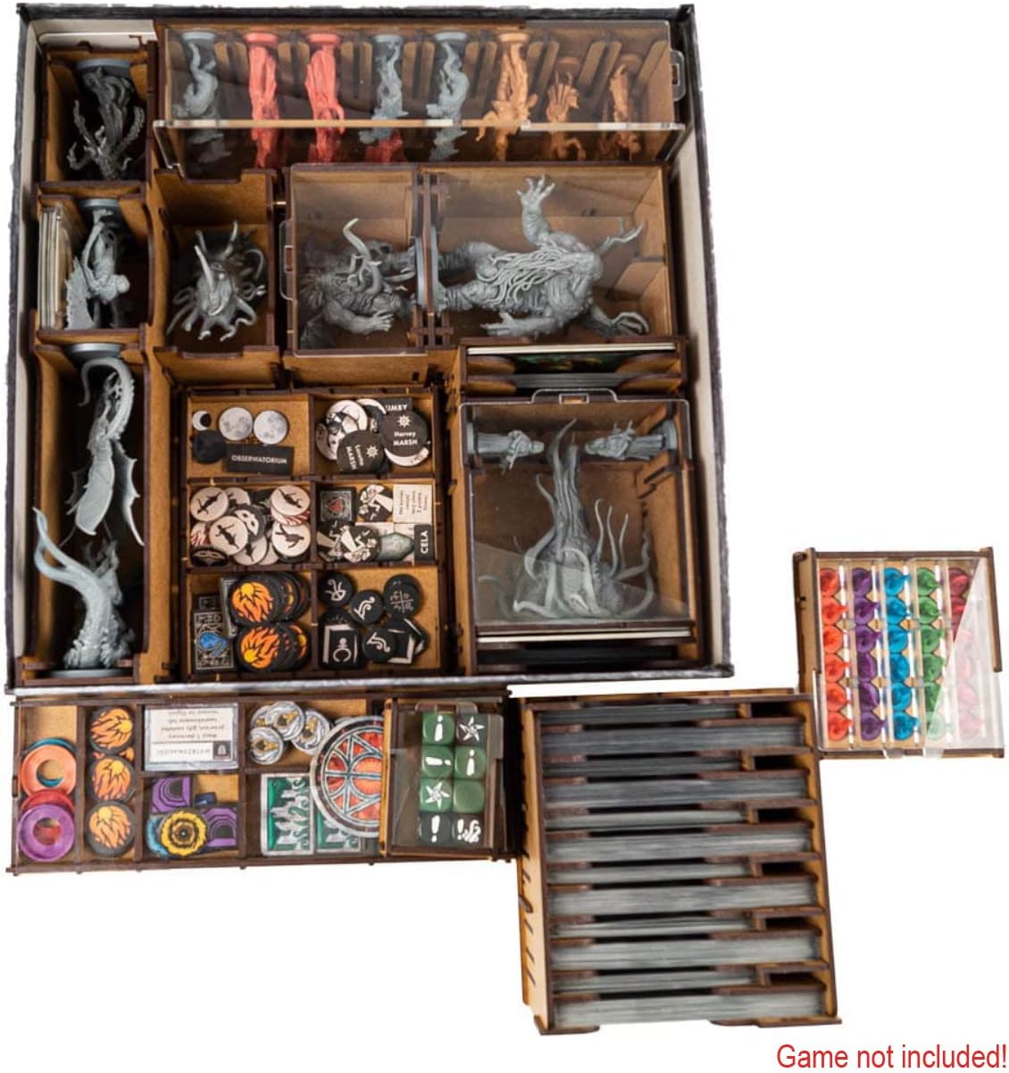 docsmagic.de Organizer Insert for Cthulhu: Death May Die Box - Einsatz, Sixteen If Grey - Image 4