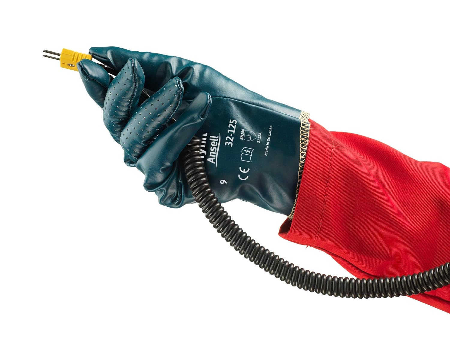 Ansell Hynit 32-125 Work Gloves with Liquid-Repellent Impregnation, Special Nitrile Formulation - Image 5