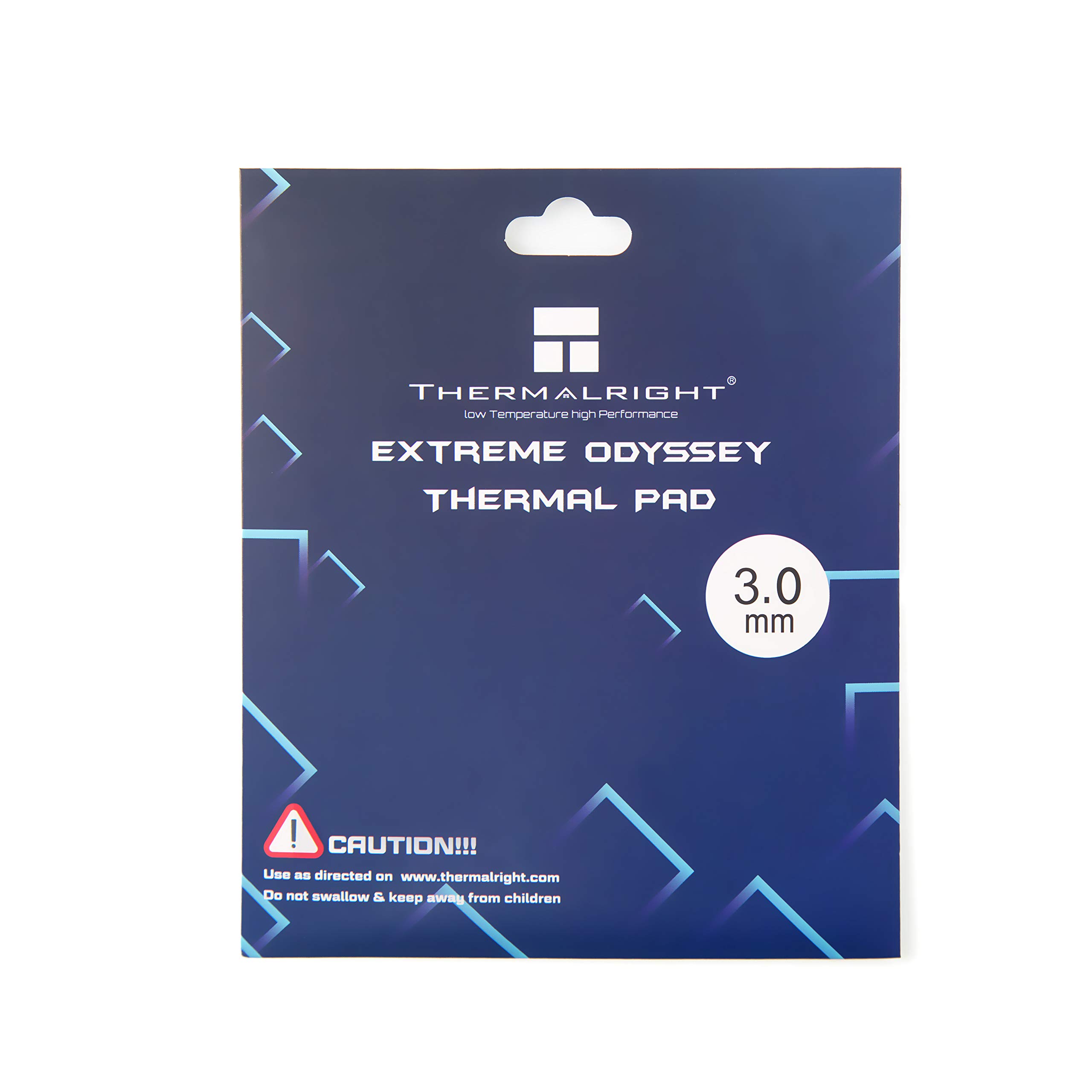 SnowBabe Thermalright Thermal Pad 12.8 W/mK, 120x120x3mm, Heat Resistance High-Temperature Resistance, Non-Conductive, Silicone Thermal Pads for Laptop Heatsink CPU/GPU/PS4/SSD(120x120x3mm)