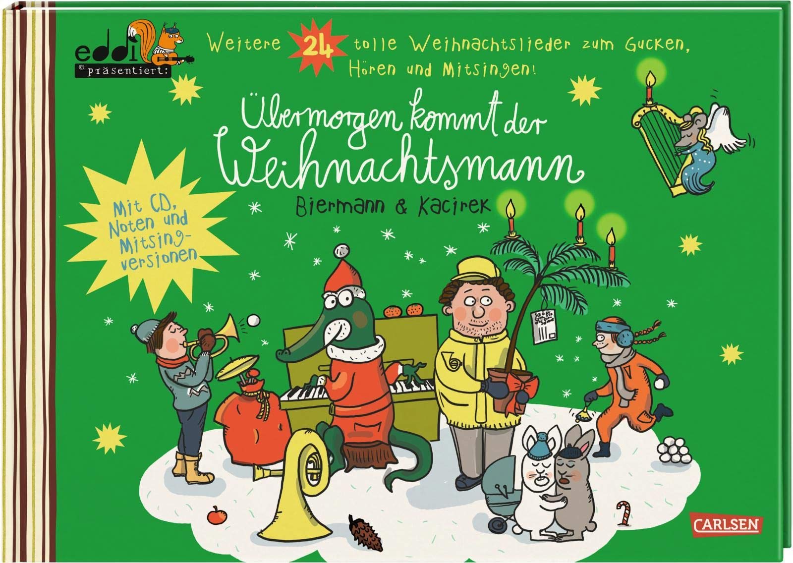Ubermorgen Kommt Der Weihnachtsmann Weitere 24 Tolle