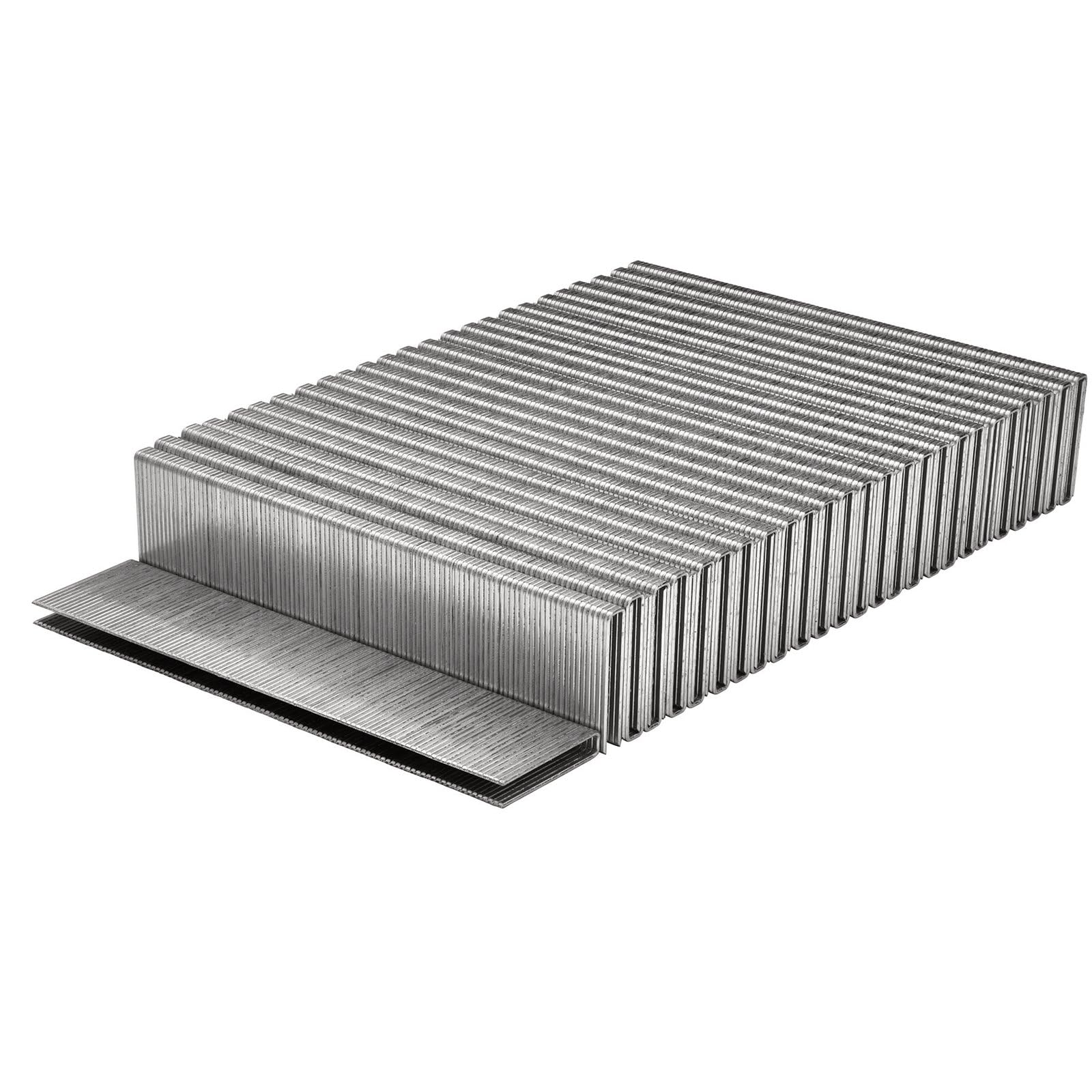 Draper 13134 Type-90 Staples, 30mm, Pack of 5000-13134 - Galvanised Steel Narrow Crown, Heavy Duty