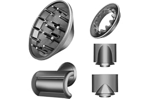 WAJIAYON Hair Diffuser Attachment Nozzles for Hair Dryer Hd01 Hd02 Hd03 Hd04 Hd08 Hd15-Diffuser Attachment for Hair Dryer-Styling Flyaway Attachment Nozzles/Smoothing Nozzle Tools Attachment