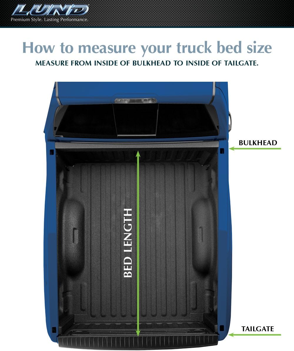 Amazon Com Lund 90093 Genesis Snap Truck Bed Tonneau Cover For 2007 2018 Silverado Sierra 1500 2500 Hd 3500 Hd Fits 6 5 Bed Automotive