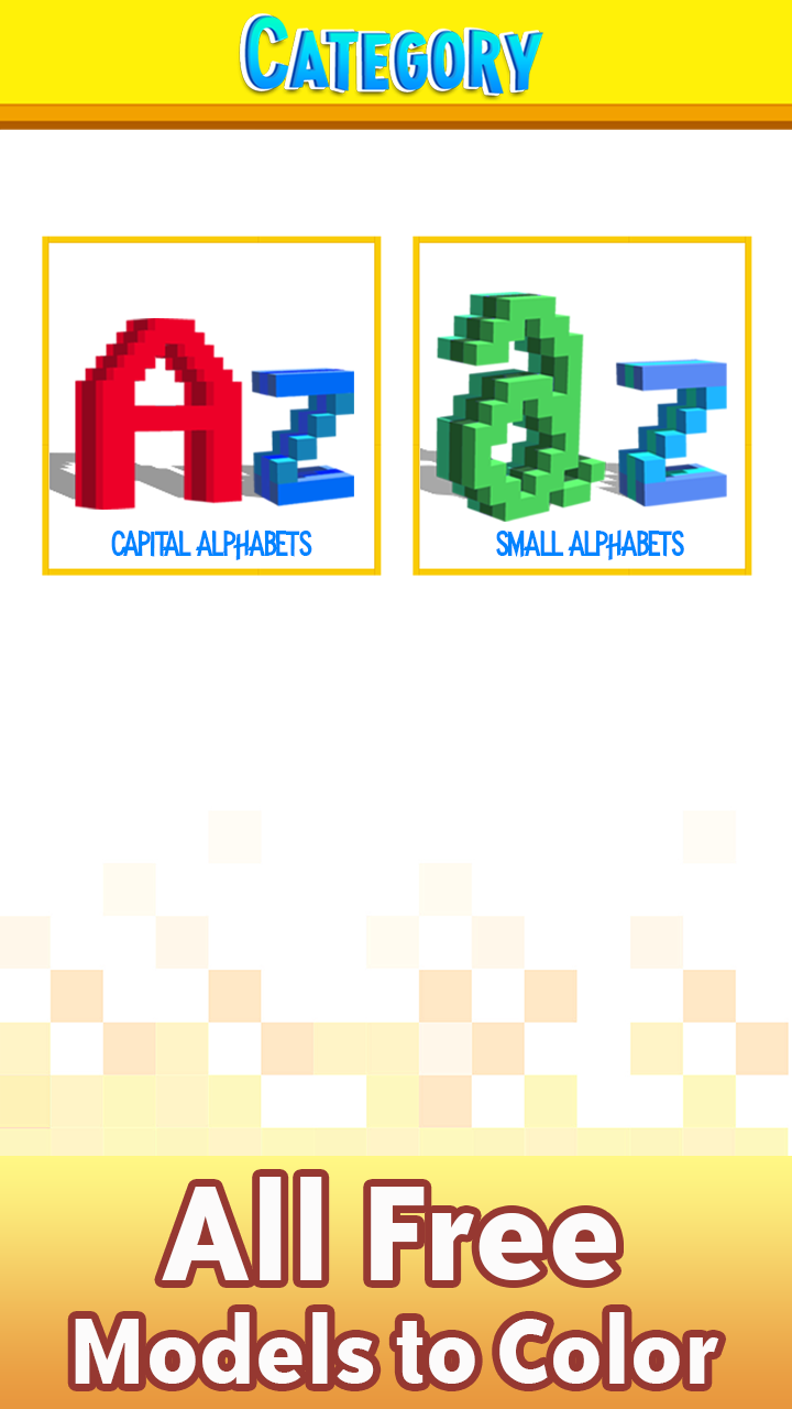 Alphabets Voxel Color By Number Letters 3D Pixel Art Coloring Amazon Alphabets voxel color by number letters 3d pixel art coloring amazon