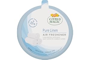 Citrus Magic Odor Absorbing Solid Air Freshener, Pure Linen, 8-Ounce, Pack of 1