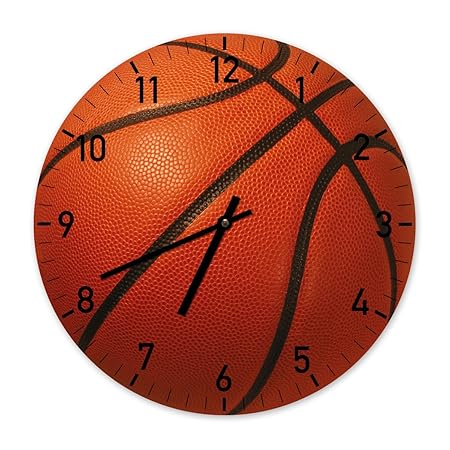 La Pelota de Baloncesto - Exclusivo reloj de pared - 60cm: Amazon ...