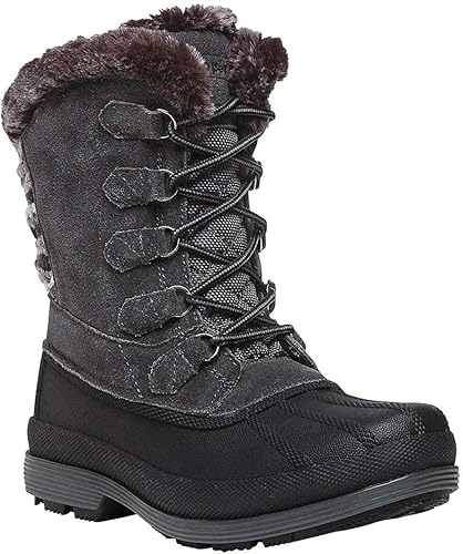 propet women's lumi tall lace snow boot