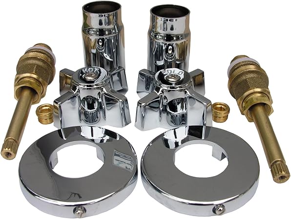 Lasco 01 9483 Sterling Old Style Two Valve Tub Or Shower Trim Kit