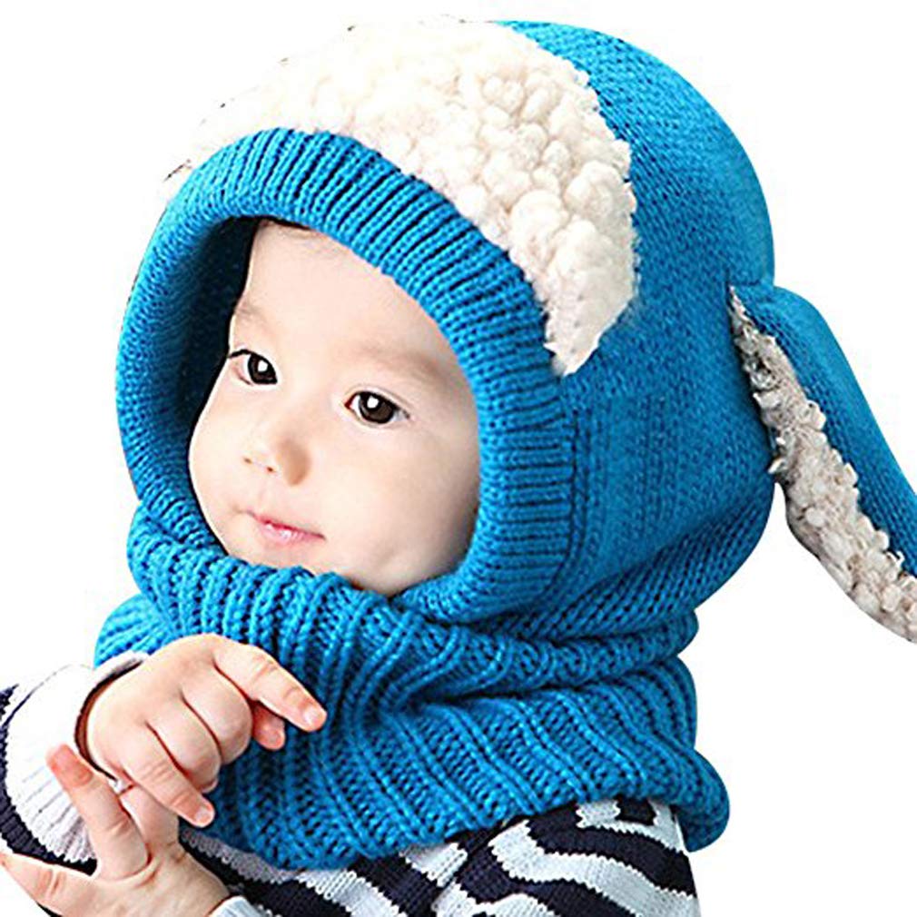 Ensemble Dhiver Chapeau Echarpe Bebe Filles Garcons Tricot Chaud Avec Rabats Mignons Capuche Chapeau Foulard Avec Oreilles Neige Cache Cou Casquette En Laine Cadeau De Noel Pour Enfants 6 36 Mois Bebe