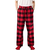 Giggling Getup Christmas Pajamas for Women Lounge Pants Soft Comfy Pj Bottoms Sleepwear with Pockets＆Drawstring Plaid