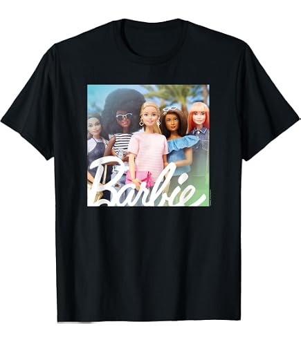 Amazon.com: Barbie The Movie - Grid T-Shirt : Clothing, Shoes