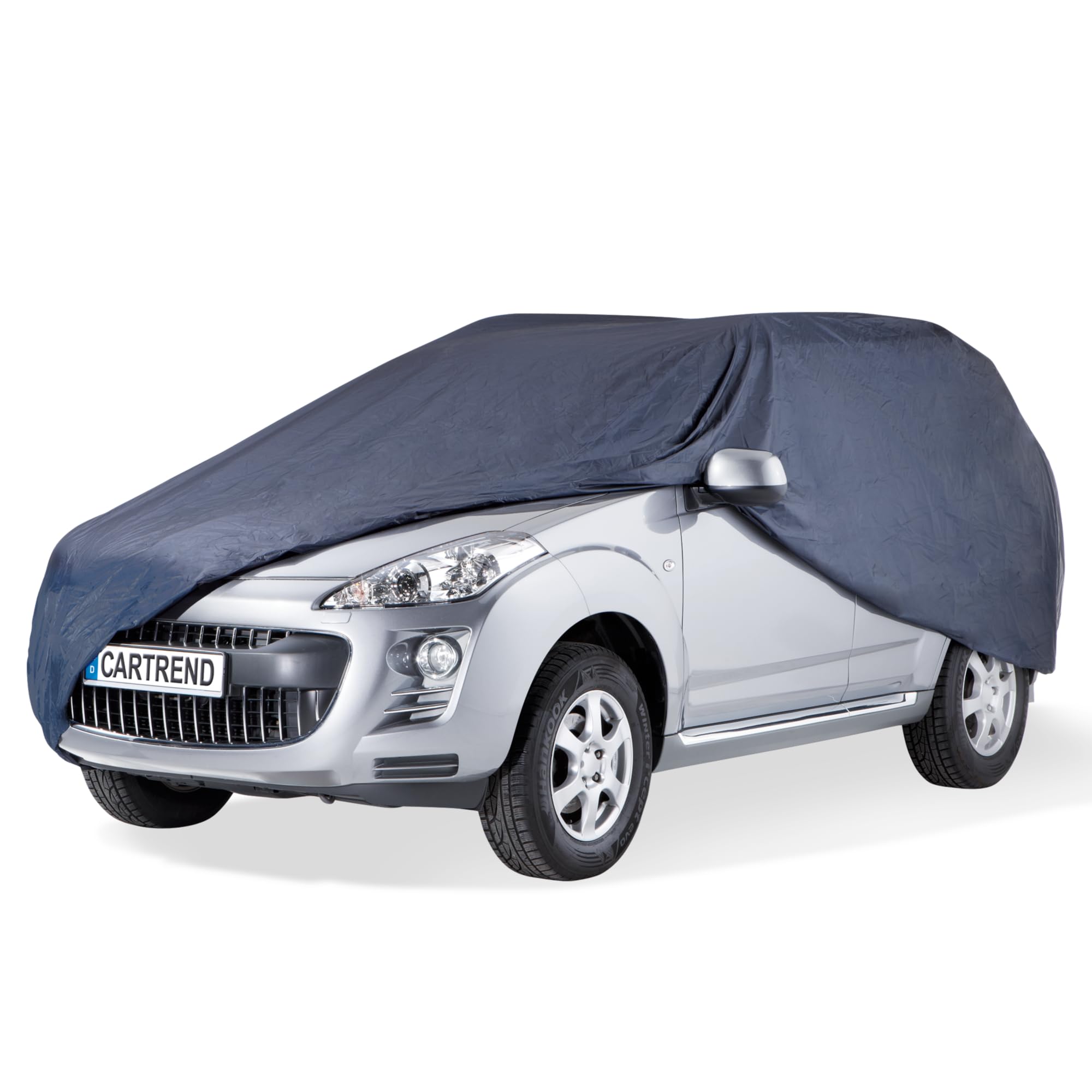 Cartrend VAN full car cover "New Generation", weatherproof, polyester blue, for VW Touran and similar models